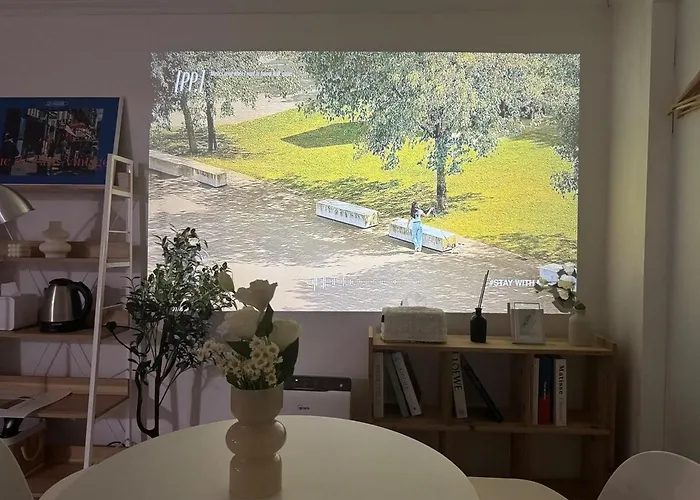 Villa Itaewon Station 10 Minutes,gyeongnidan-gil,itaewon World Food Street,beam Projector,netflix Wifi Seoul